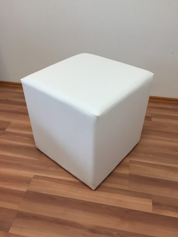 Lounge cube Kubix 45x45 cm, white