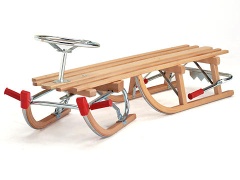 Wooden sledge