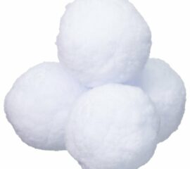 Snowballs absorbent cotton