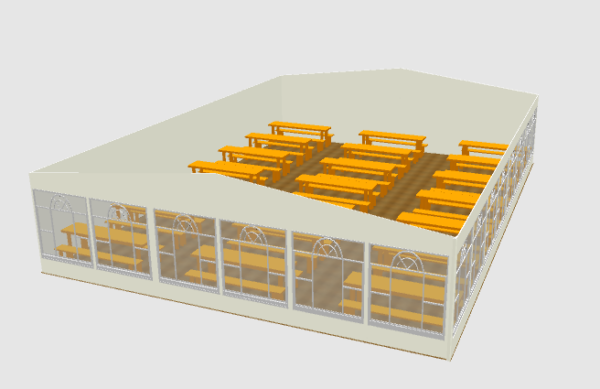 Festzelt  Röder HTS 9,00x12,00m – Bild 12