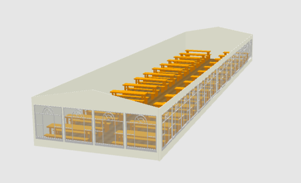 Festzelt  Röder HTS 6,00x24,00m – Bild 9