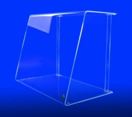 Spit protection table top, sales counter (thickness:5mm;width:100cm;height:50cm)