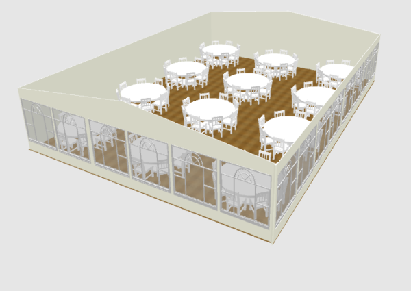 Festzelt  Röder HTS 9,00x12,00m – Bild 5